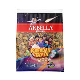 Arbella Rafadan Tayfa Uzay Serisi Sebzeli Eğlenceli 350 gr Makarna