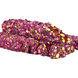 Arı Lokumları 1 kg Gül Yaprağı Kaplamalı Antep Fıstıklı Kral Lokum