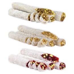 Arı Lokumları 500 gr Karışık Kuruyemişli Rulo Lokum