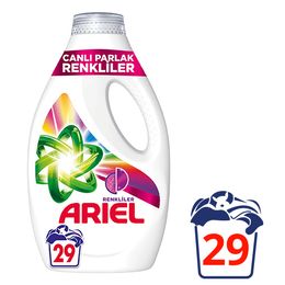 Ariel 1595 ml Canlı Parlak Renkliler Sıvı Çamaşır Deterjanı