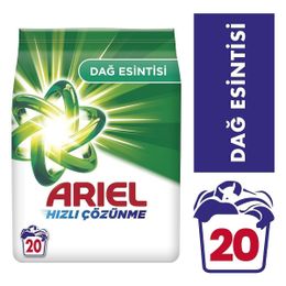 Ariel 3 kg Dağ Esintisi Beyazlar için Toz Çamaşır Deterjanı