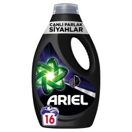 Ariel Canlı Parlak Siyahlar 16 Yıkama Sıvı Çamaşır Deterjanı