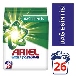 Ariel Dağ Esintisi Beyazlar 26 Yıkama 4 kg Toz Çamaşır Deterjanı