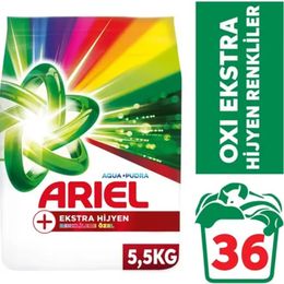 Ariel Renklilere Özel Extra Hijyen 5.5 kg Toz Çamaşır Deterjanı