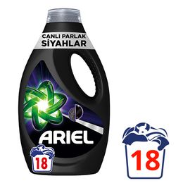 Ariel Sıvı Canlı Parlak Siyah 18 Yıkama 900 ml Çamaşır Deterjanı