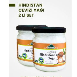 Arifoğlu 2 Kutu Organik Hindistan Cevizi Yağı 200 Ml