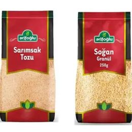 Arifoğlu 250 gr Sarımsak Tozu + 250 gr Granül Soğan