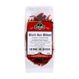 Arifoğlu 30 gr Kurutulmuş Sivri Acı Biber