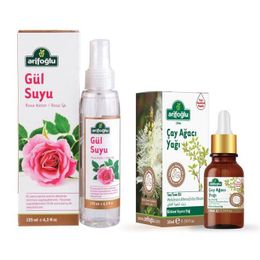 Arifoğlu Gül Suyu 125 ml + 10 ml Çay Ağacı Yağı