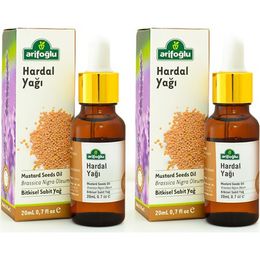 Arifoğlu Hardal Yağı 20 + 20 ml 2'li Set - 40 ml