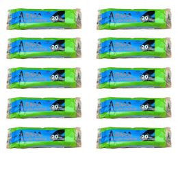 Arma 20 Adetlik 10 Rulo Mavi Orta Boy 55x60 cm 30 lt Çöp Poşeti