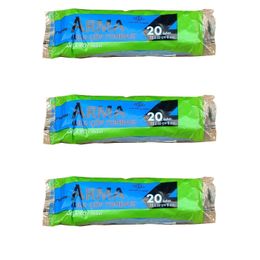 Arma Mavi Orta Boy 20 Adetlik 3 Rulo 55x60 cm 30 lt Çöp Torbası Poşeti