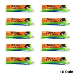 Arma Standart Büyük Boy 65x80 cm Mavi 10 Adetlik 10 Rulo 50 lt Çöp Poşeti