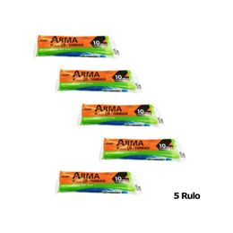 Arma Standart Büyük Boy 65x80 cm Mavi 10 Adetlik 5 Rulo 50 lt Çöp Torbası Poşeti