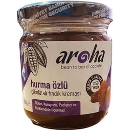 Aroha 180 gr Çikolatalı Hurma Özlü Fındık Kreması