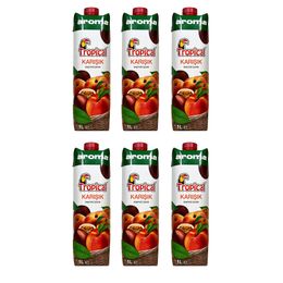 Aroma Tropikal Prizma Karışık 1 lt Meyve Suyu