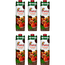 Aroma Tropikal Prizma Karışık 1 lt Meyve Suyu