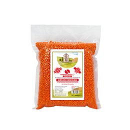 Arpacıoğlu 5x1 kg Vakumlu Cilalı Kırmızı Yaprak Mercimek