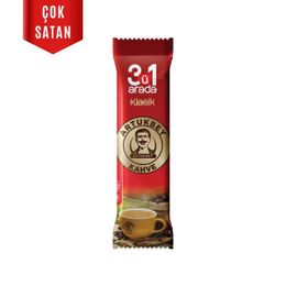 Artukbey 18 gr 3'ü 1 Arada Klasik Kahve