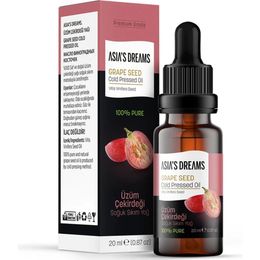 Asia's Dreams 20 ml Üzüm Çekirdeği Soğuk Sıkım Yağı