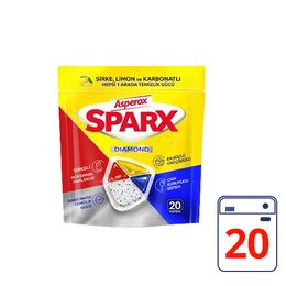 Asperox 20'li Sparx Diamond Bulaşık Kapsülü