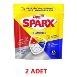 Asperox 2x30 Tablet Sparx Bulaşık Makinesi Deterjanı