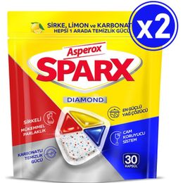 Asperox 2x30 Tablet Sparx Bulaşık Makinesi Deterjanı