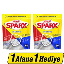 Asperox 2x60 Tablet Sparx Bulaşık Makinesi Deterjanı
