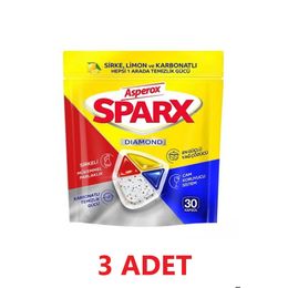 Asperox 3x30 Tablet Sparx Bulaşık Makinesi Deterjanı