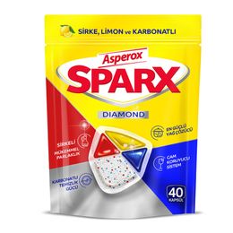 Asperox 40'lı Sparx Diamond Bulaşık Kapsülü