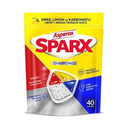 Asperox 40'lı Sparx Diamond Bulaşık Kapsülü