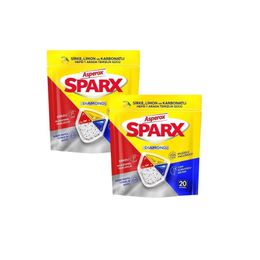 Asperox 40'lu Sparx Bulaşık Makinesi Tableti