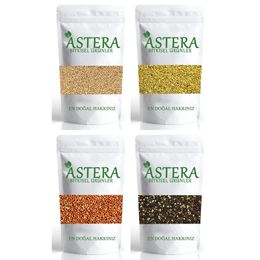 Astera 1 kg Ak Darı + 1 kg Sarı Darı + 1 kg Kırmızı Darı + 1 kg Siyah Darı