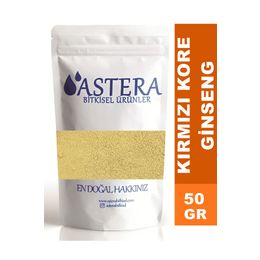 Astera 50 gr Saf Kırmızı Kore Ginseng Tozu