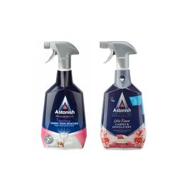 Astonish 750 ml Vegan Leke Çıkarıcı Yıkama Öncesi Sprey + 750 ml Koltuk ve Halı Temizleyici