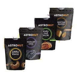 Astronut 4'lü Paket Özel Siyah Seri Çerez