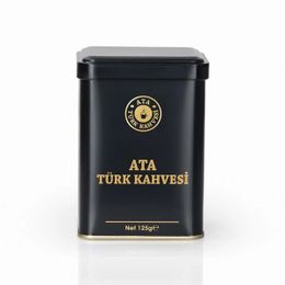Ata 125 gr Metal Kutu Türk Kahvesi