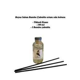 Ata Store Beyaz Sabun Yüksek Esans 100 ml Bambu Çubuklu Oda Ortam Kokusu