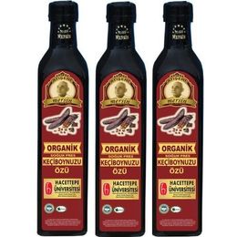 Atışeri Mersin Organik Soğuk Press 3 x 700 gr Keçiboynuzu Özü