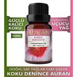 Auran 10 ml Amber Romantik Saf Esansiyel Uçucu Yağı