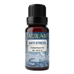 Auran 10 ml Anti Stress Esansiyel Uçucu Koku Yağı Buhurdanlık Yağı Difüzör Esansı