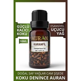 Auran 10 ml Karanfil Esansiyel Uçucu Koku Yağı Buhurdanlık Yağı Difüzör Esansı Hobi Esans Ortam Oda Kokusu