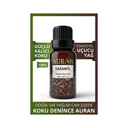 Auran 10 ml Karanfil Esansiyel Uçucu Koku Yağı Buhurdanlık Yağı Difüzör Esansı Hobi Esans Ortam Oda Kokusu