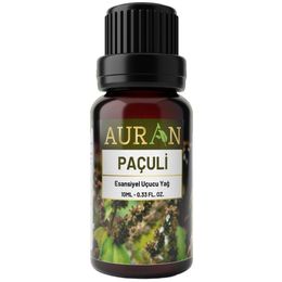 Auran 10 ml Paçuli Saf Esansiyel Uçucu Yağ Buhurdanlık Yağı Difüzör Esansı Aromaterapi Ortam Koku Yağı