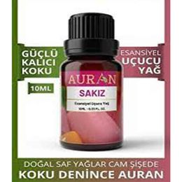 Auran 10 ml Sakız Saf Esansiyel Uçucu Yağı