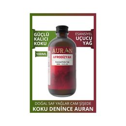 Auran 100 ml Afrodizyak Esansiyel Uçucu Koku Yağı Buhurdanlık Yağı Difüzör Esansı