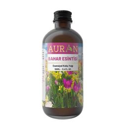 Auran 100 ml Bahar Esintisi Esansiyel Uçucu Koku Yağı Buhurdanlık Yağı Difüzör Esansı