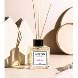 Auran 100 ml Beyaz Sabun Kare Bambu Çubuklu Oda Kokusu