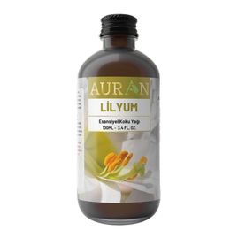 Auran 100 ml Lilyum Esansiyel Uçucu Koku Yağı Buhurdanlık Yağı Difüzör Esansı