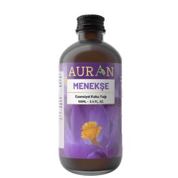 Auran 100 ml Menekşe Esansiyel Uçucu Koku Yağı Buhurdanlık Yağı Difüzör Esansı